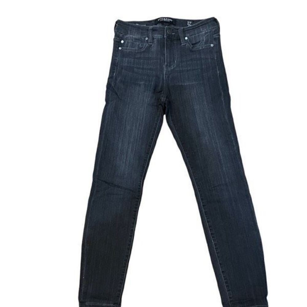 Liverpool Grey the High-Rise Ankle Skinny Leg Jeans Size 0P